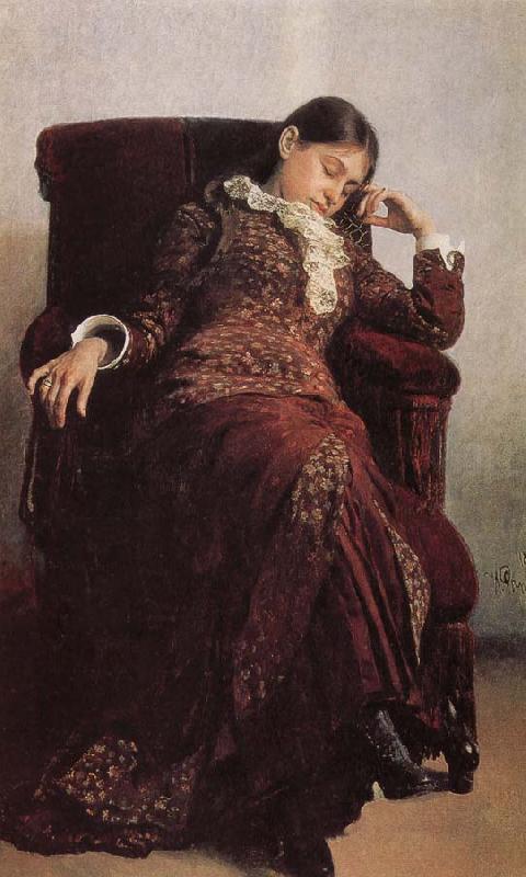 Ilia Efimovich Repin Rest oil painting image